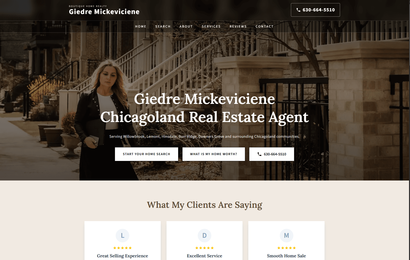 Giedre Homes screenshot